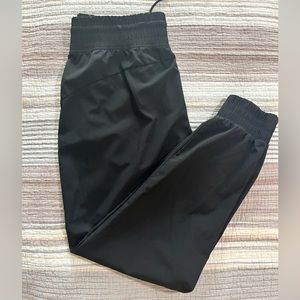 High Waisted Black Joggers